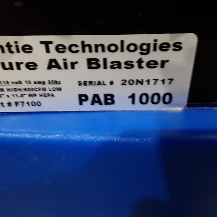 Mintie Pure Air Blaster 1000 Negative Air Machine