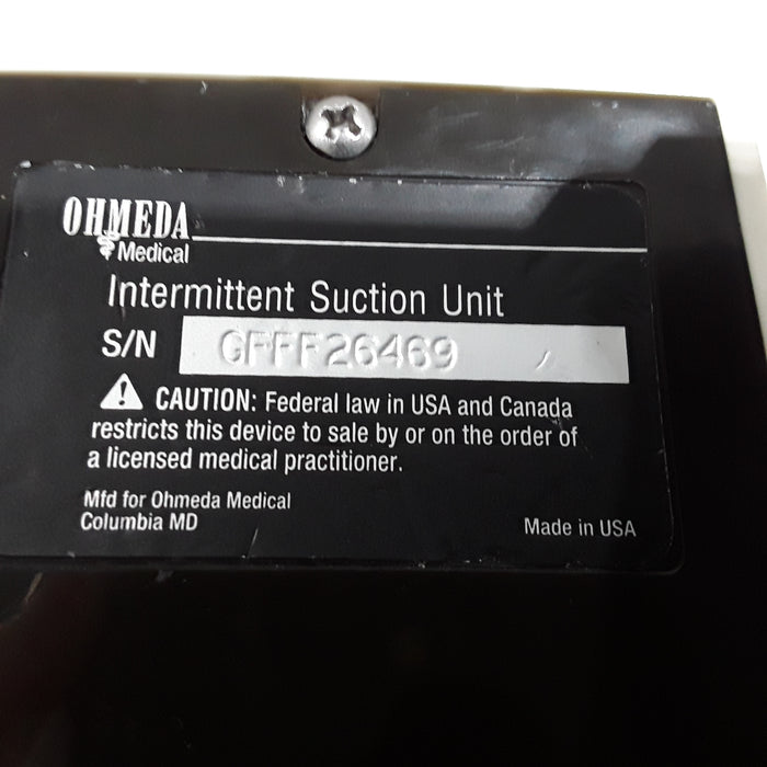 Ohmeda Medical 200 Intermittent Suction Unit