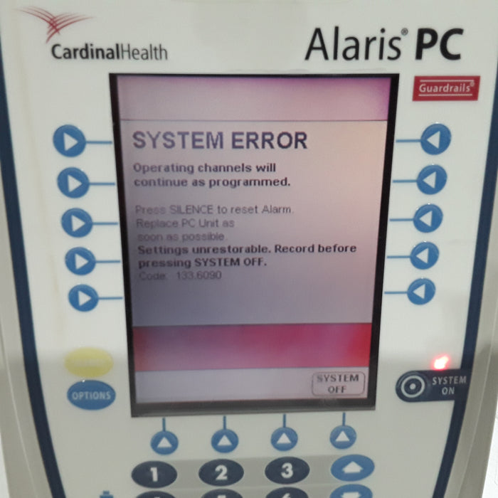 CareFusion Alaris 8015 Small Screen POC Infusion Pump