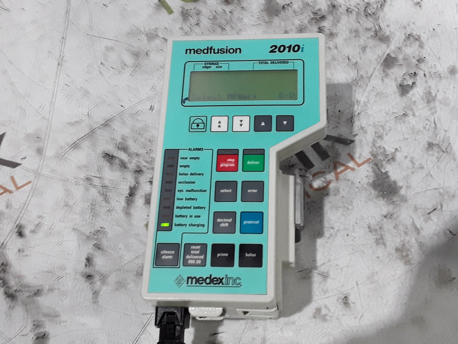 Medex Medfusion 2010i Syringe Infusion Pump