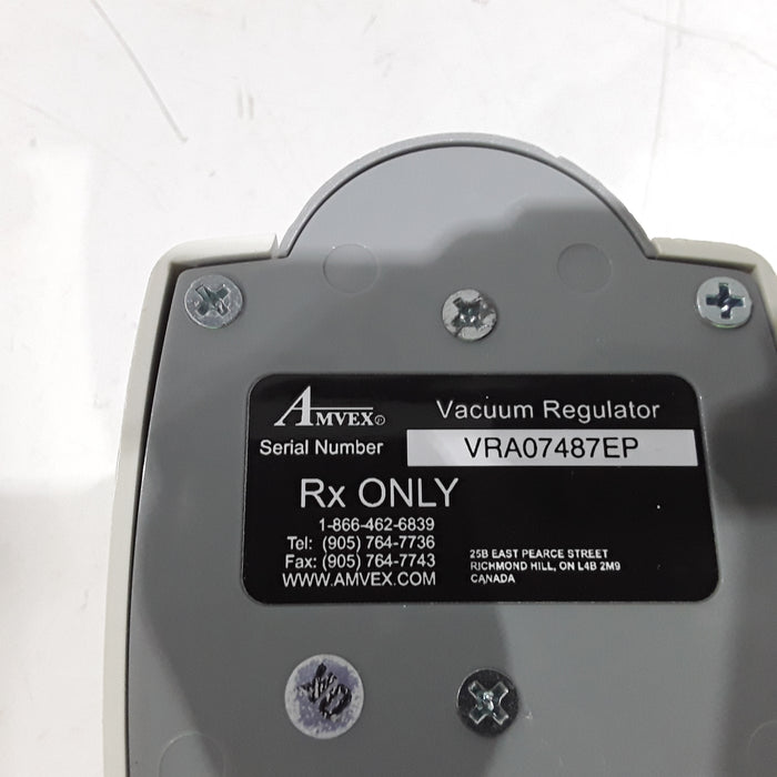 Amvex Vacuum Regulator