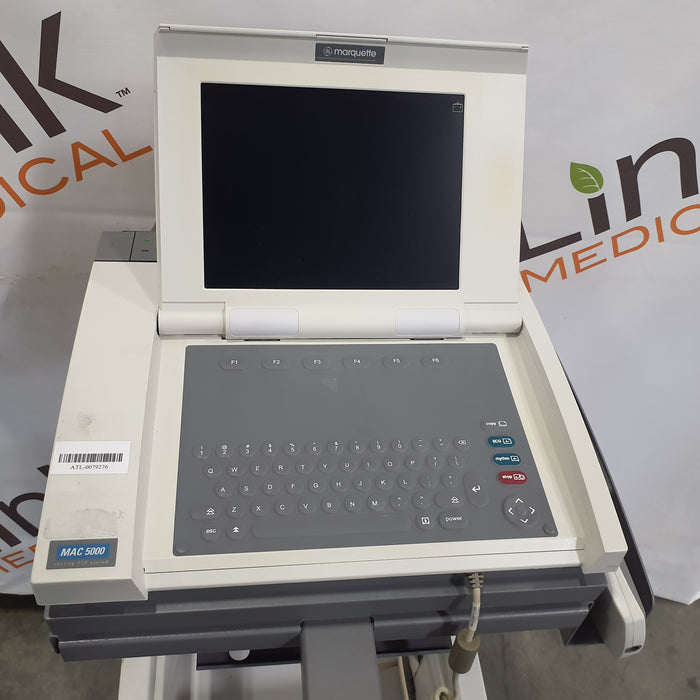 GE Healthcare MAC 5000 with CAM Module ECG System