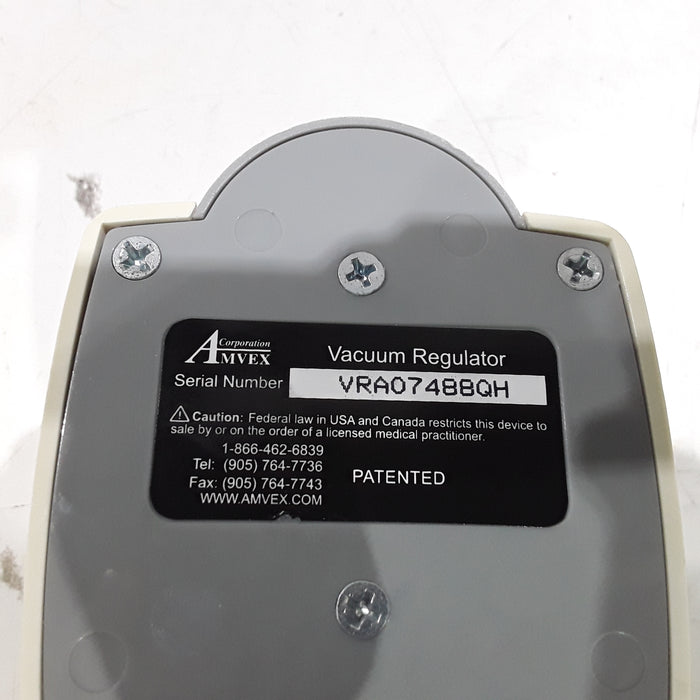 Amvex Vacuum Regulator