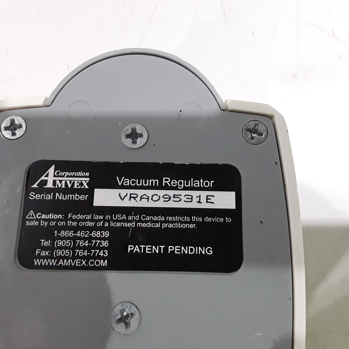 Amvex Vacuum Regulator