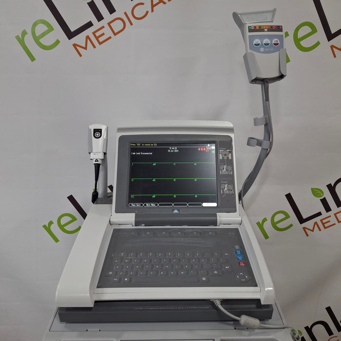 GE Healthcare MAC 5500 HD with CAM Module ECG System