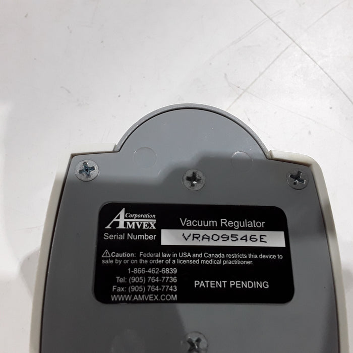 Amvex Vacuum Regulator