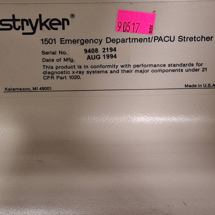 Stryker 1501 Stretcher