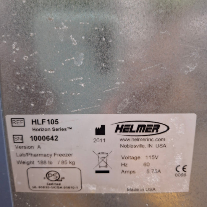 Helmer Inc HLF105 Undercounter Lab Freezer