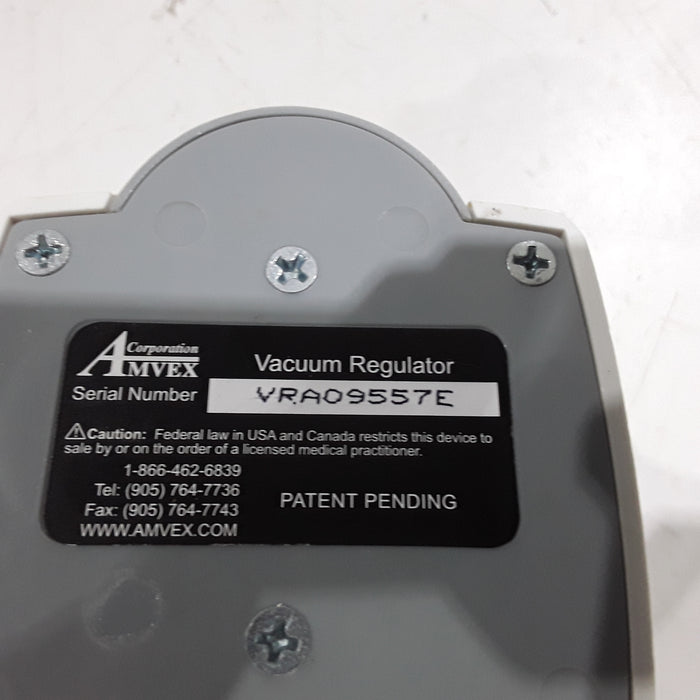 Amvex Vacuum Regulator