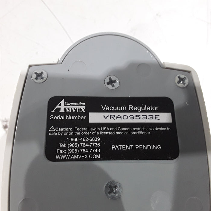 Amvex Vacuum Regulator