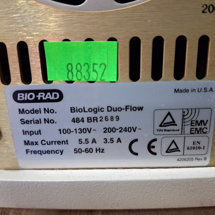 Bio-Rad BioLogic Duo-Flow Chromatography System