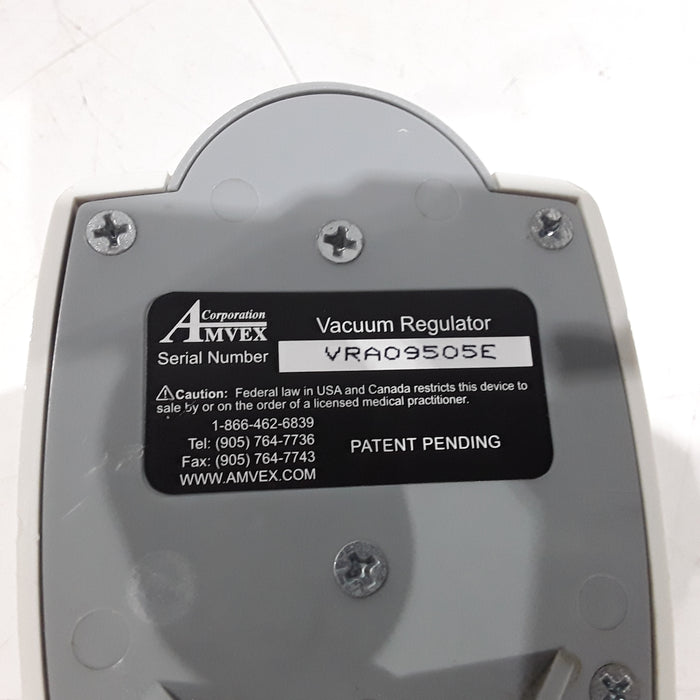 Amvex Vacuum Regulator