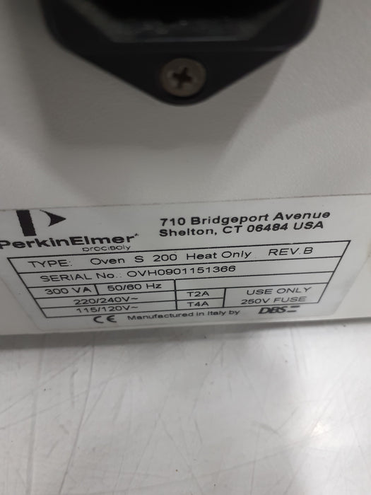 Perkin Elmer Series 200 Column Oven