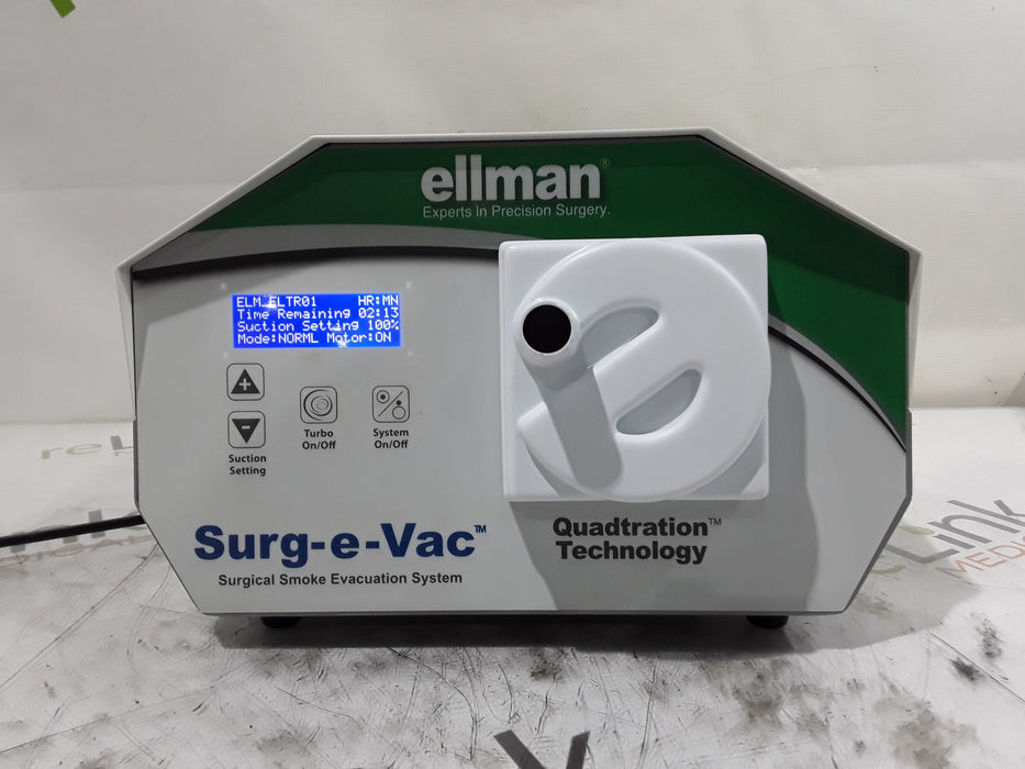 Ellman Surg-E-Vac Surgical Smoke Evacuation System