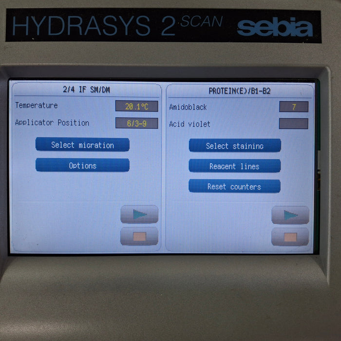 Sebia Electrophoresis Hydrasys 2 Electrophoresis Analyzer