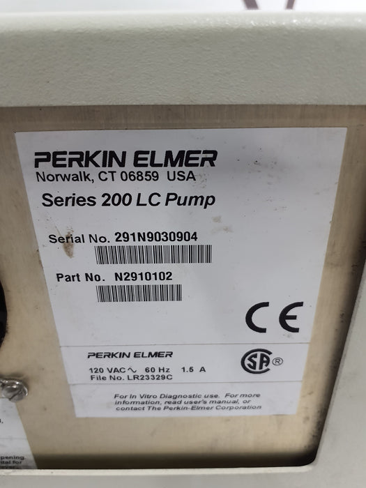 Perkin Elmer Series 200 LC Micro Pump