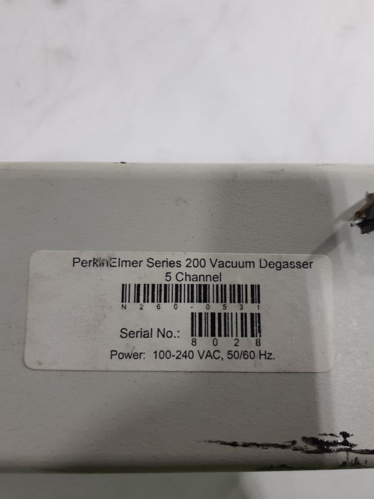 Perkin Elmer Series 200 Vacuum Degasser