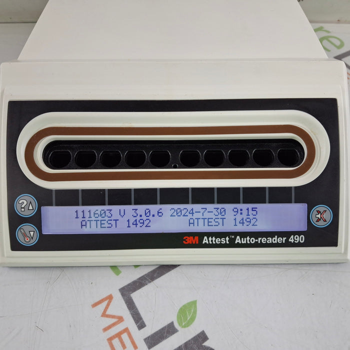 3M Attest Auto-Reader 490 VH202 Sterilization