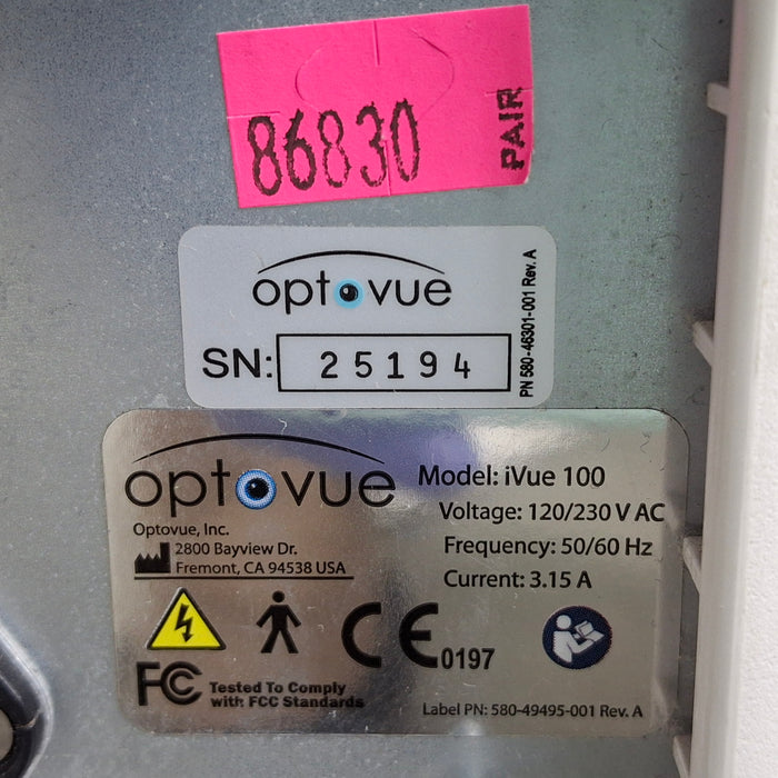 OptoVue IVue 100 OCT