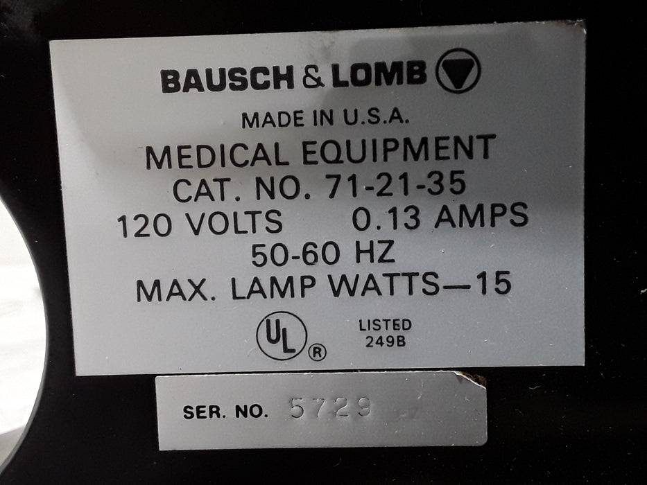 Bausch and Lomb 71-21-35 Keratometer