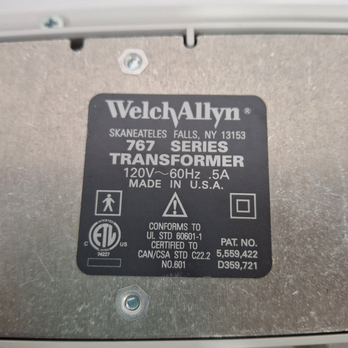 Welch Allyn 767 Series Transformer without Heads