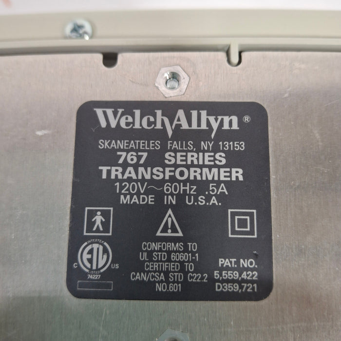 Welch Allyn 767 Series Transformer without Heads