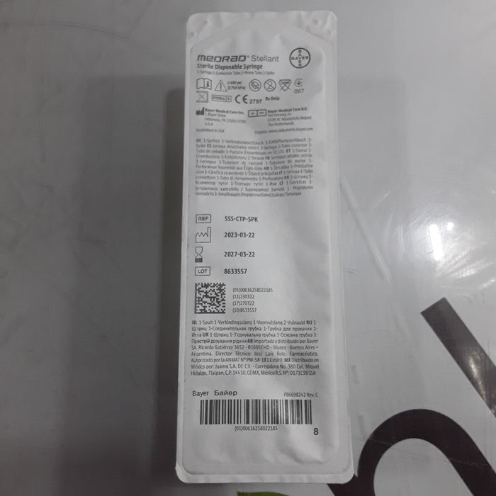 Medrad Stellant Sterile Disposable Syringe