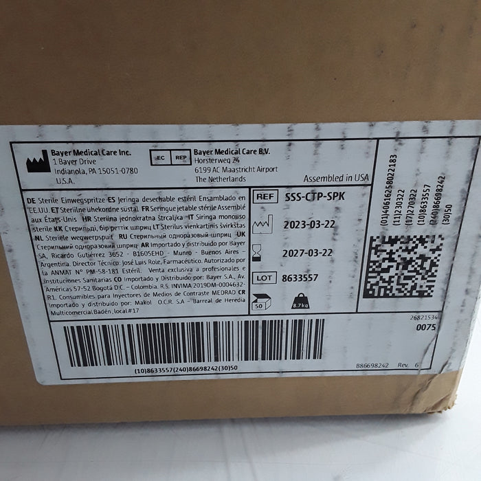 Medrad Stellant Sterile Disposable Syringe