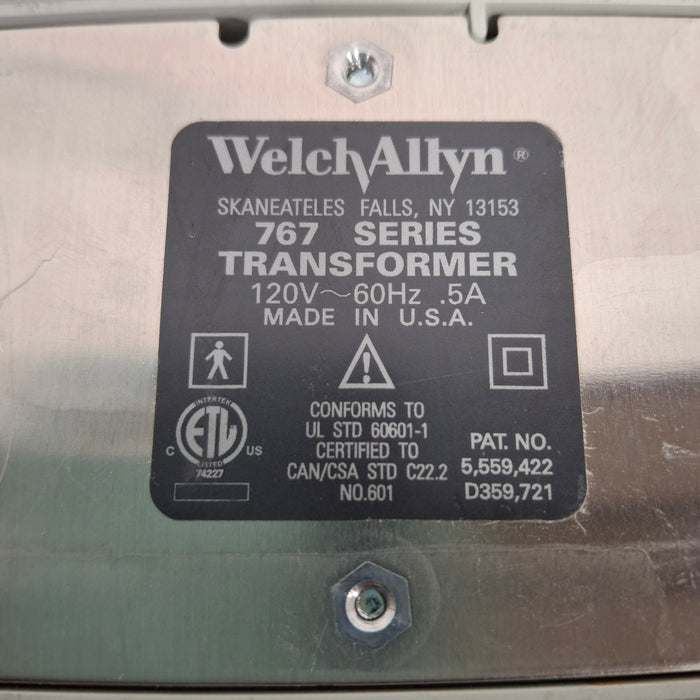 Welch Allyn 767 Series Transformer without Heads