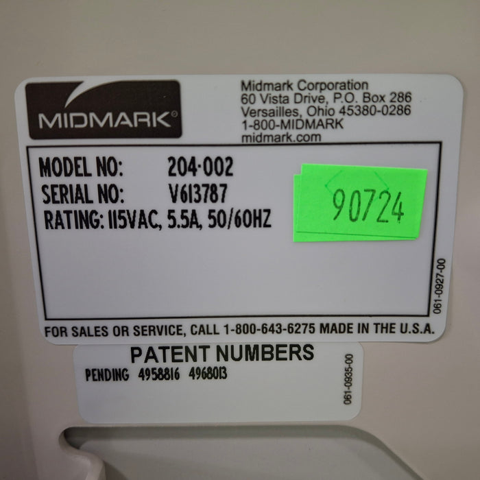 Midmark 204 Exam Table