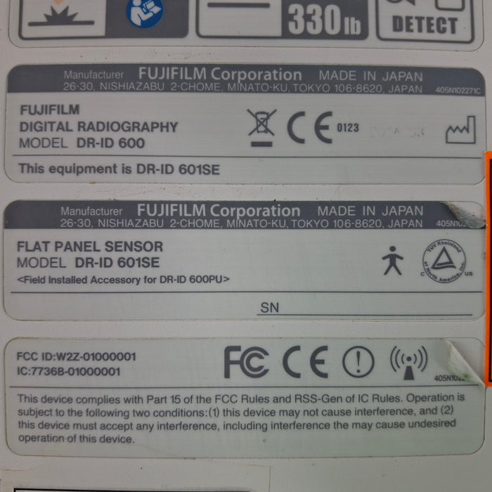 Fujifilm FDR Go Digital Mobile Radiography Unit