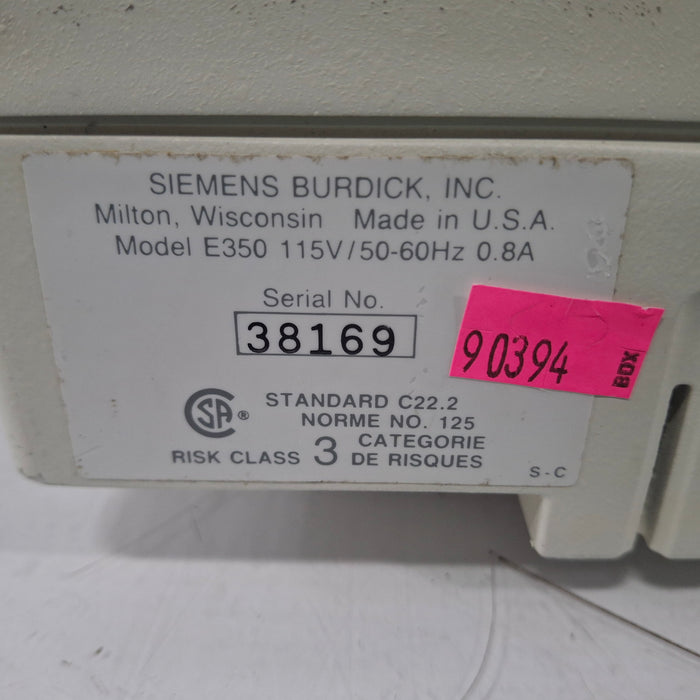 Burdick E350 ECG