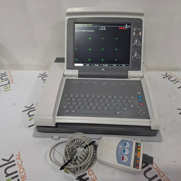 GE Healthcare MAC 5500 HD with CAM Module ECG System