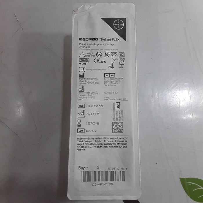 Medrad Stellant Flex Sterile Disposable Syringe