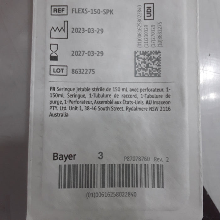 Medrad Stellant Flex Sterile Disposable Syringe