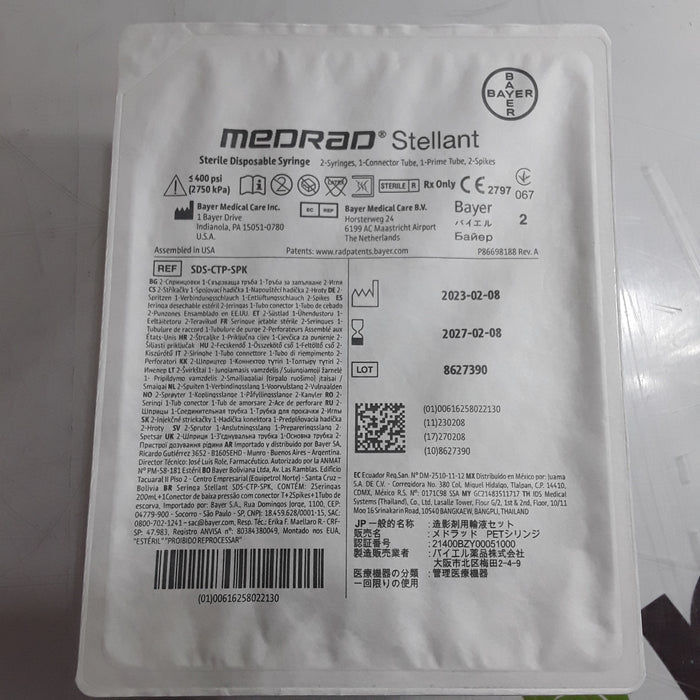 Medrad Medrad Stellant Sterile Disposable Syringe Injectors reLink Medical