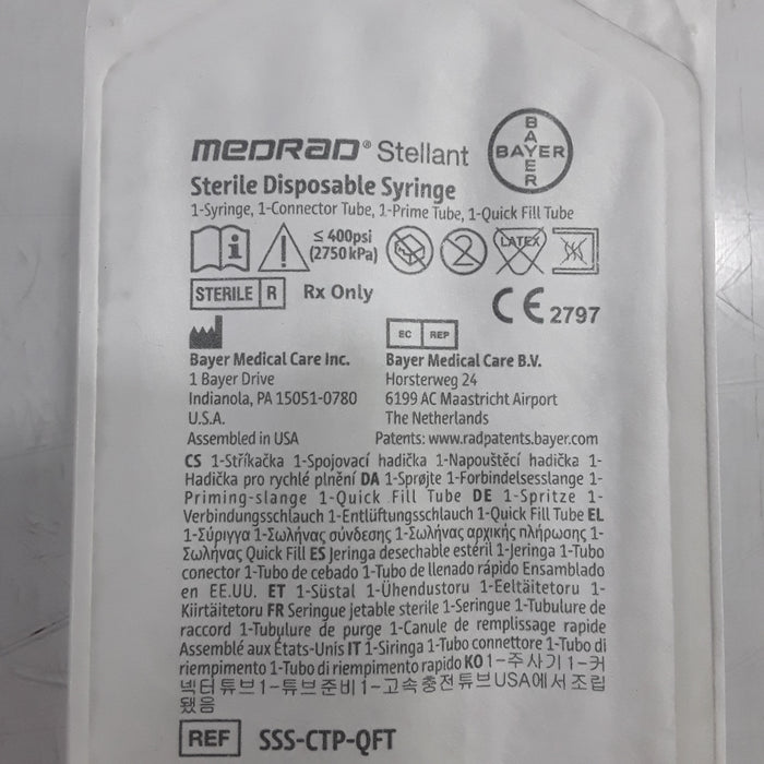 Medrad Medrad Stellant Sterile Disposable Syringe Injectors reLink Medical