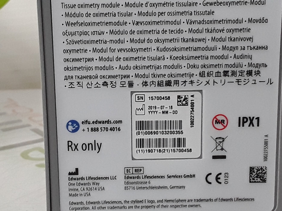 CAS Medical Systems INC Foresight Elite Module HEMTOM10