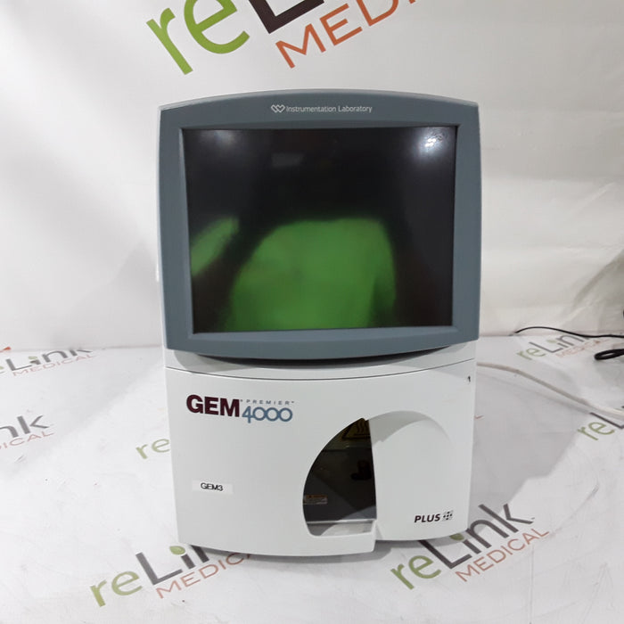 Instrumentation Laboratory Company Gem Premier 4000 Blood Gas Analyzer