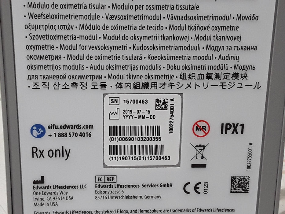 CAS Medical Systems INC Foresight Elite Module HEMTOM10