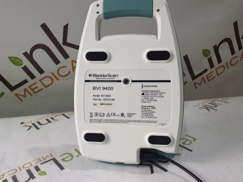 Verathon Medical, Inc BVI 9400 Bladderscan