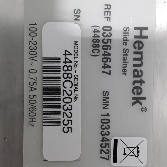 Siemens Hema-Tek 2000 4488C Slide Stainer