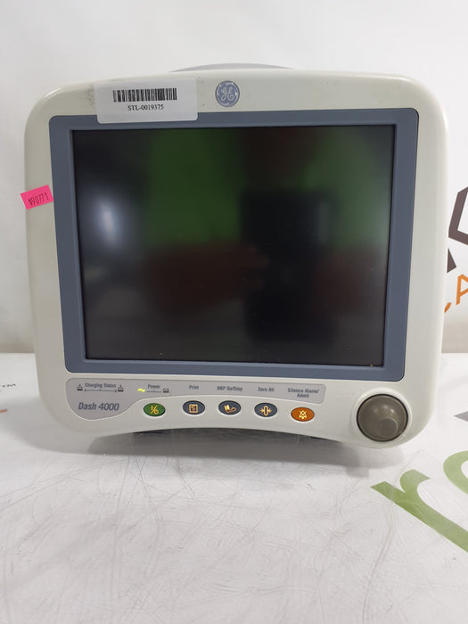 GE Healthcare Dash 4000 - GE/Nellcor SpO2 Patient Monitor