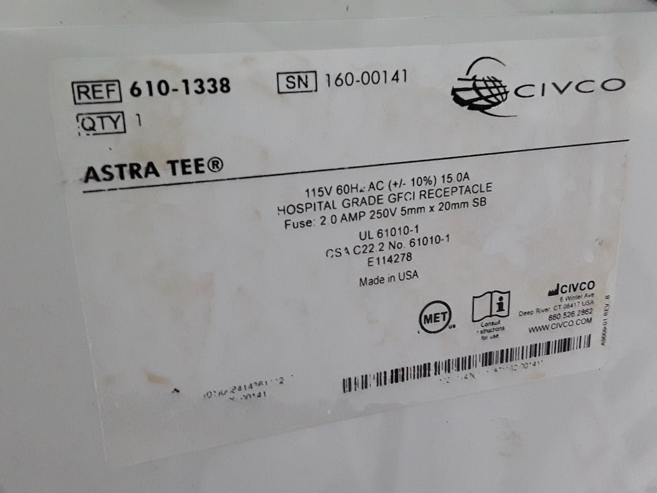 PCI Civco Astra Tee Transesosphageal Probe Disinfector