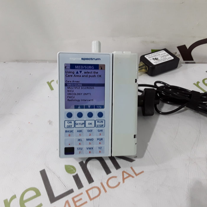 Baxter Sigma Spectrum 6.02.07 with B/G Battery Infusion Pump