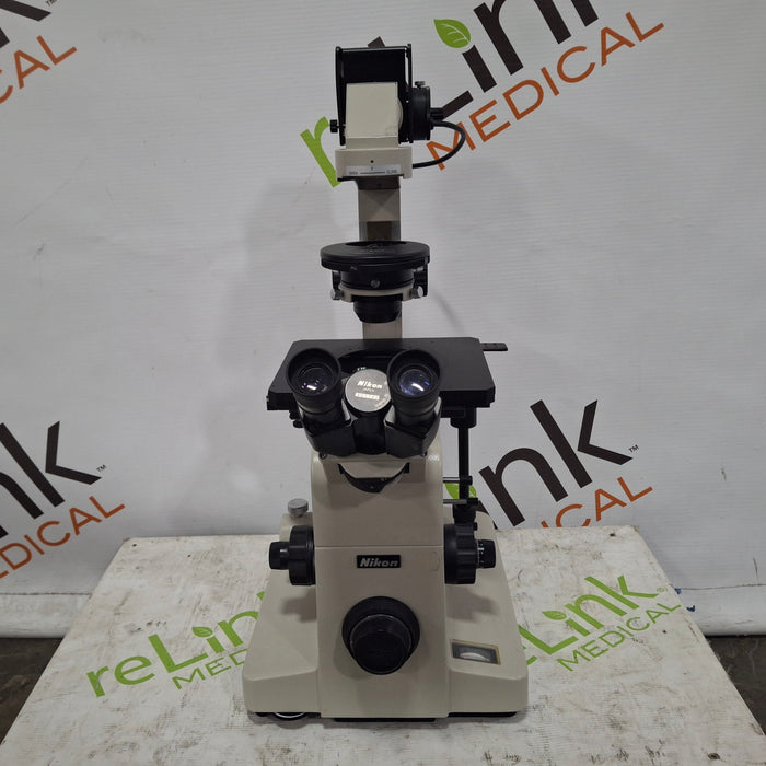 Nikon Diaphot Inverted Binocular Microscope