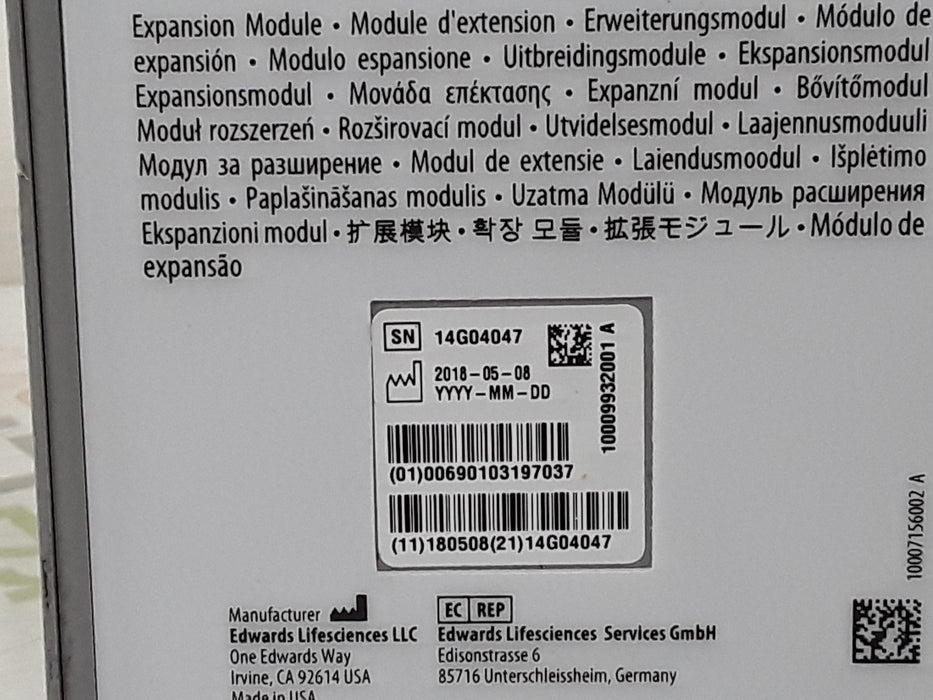 Edwards Lifesciences HEMEXPM10 HemoSphere Expansion Module