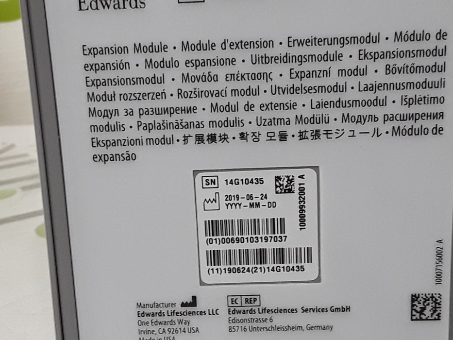 Edwards Lifesciences HEMEXPM10 HemoSphere Expansion Module