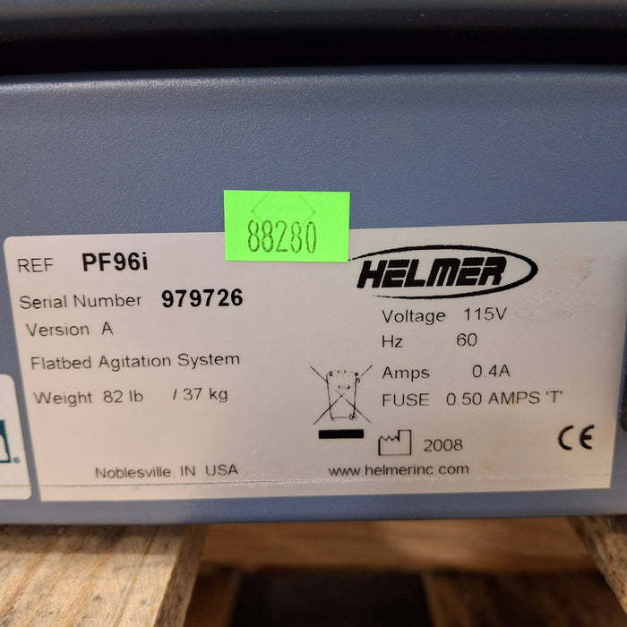 Helmer Inc PF96i Platelet Agitator