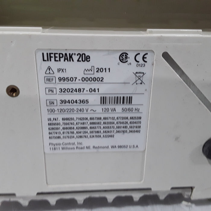 Physio-Control LifePak 20e Defibrillator